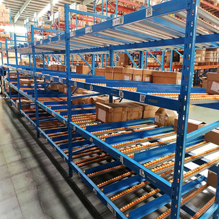 Rack de flujo de cartón de alta eficiencia para almacenamiento industrial