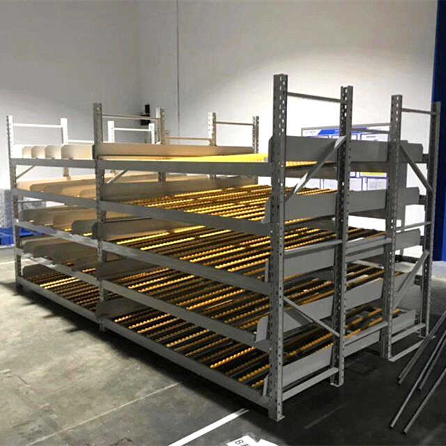 slide Carton Flow Rack para almacenamiento en almacén