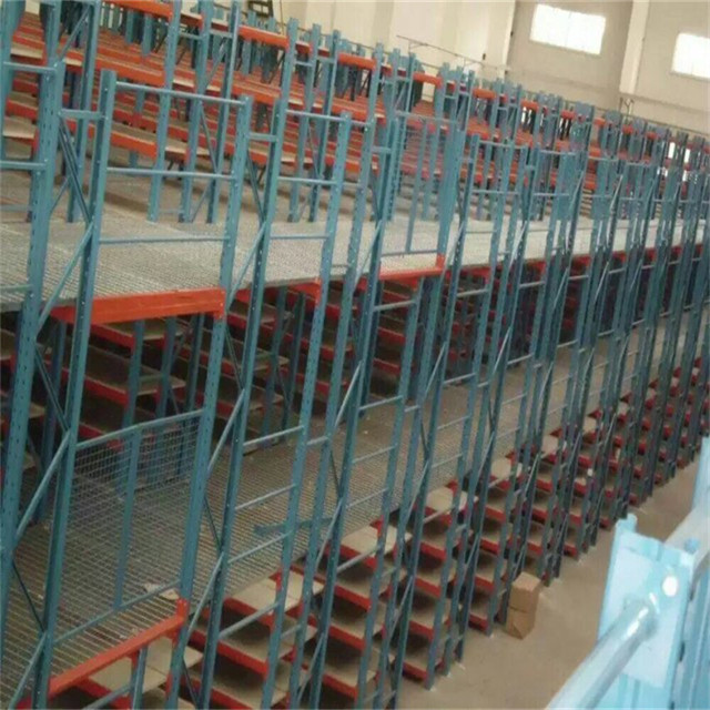 Sistema de estantería de entresuelo de acero de almacenamiento de alta densidad para la industria