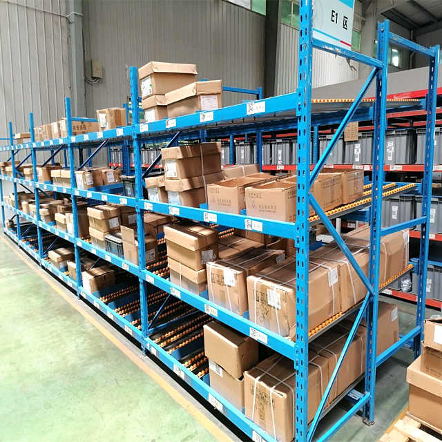 Rack de flujo de cartón de alta eficiencia para almacenamiento industrial
