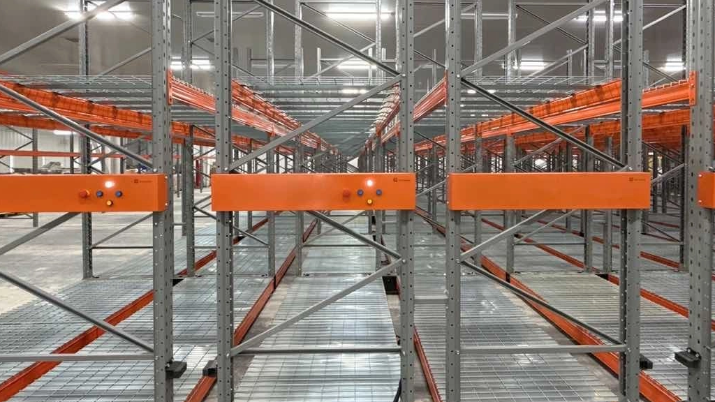 La solución de estanterías móviles para almacenes de 600㎡