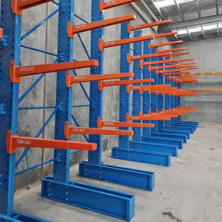 Sistema de estantería de brazo de almacenamiento de acero de almacén Estante voladizo de un solo lado