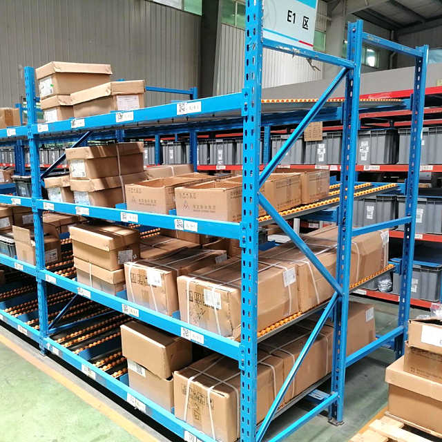 Estante de flujo de cartón de alta calidad para almacenamiento en almacén